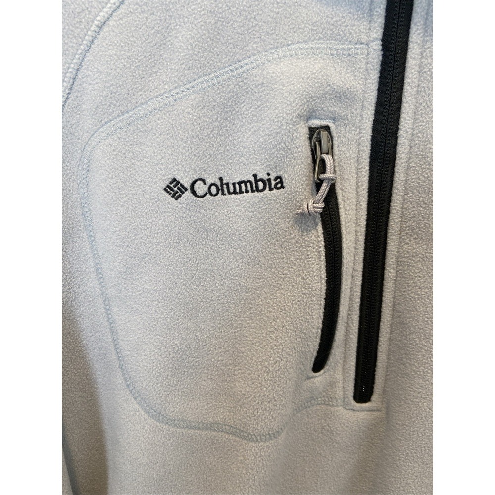 Columbia Durham Bulls 1/4 Zip Fleece Men's Size Lg - Picture 3 of 8